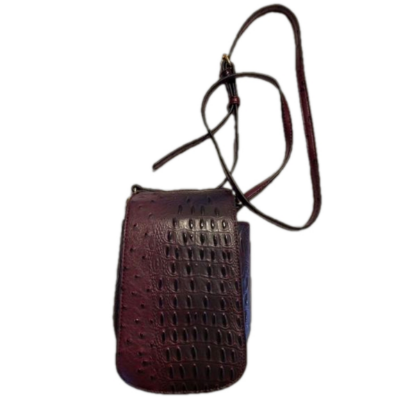 Unique Style Imitation Cordovan Crossbody Bag - Picture 2 of 6